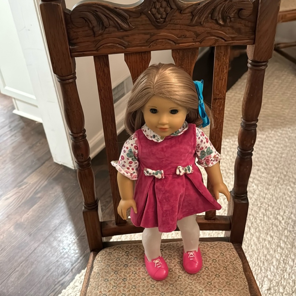 American Girl Doll. Brown eyes. Dark blonde hair. Very good condition.